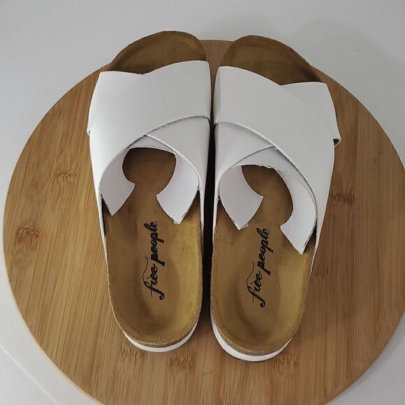 NIB Free People Sidelines Flatform Sandals Made in Spain Women's Size EU 41 - Picture 5 of 14